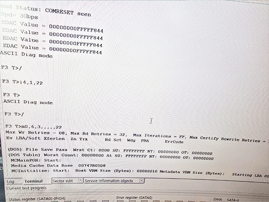 시게이트펌웨어불량