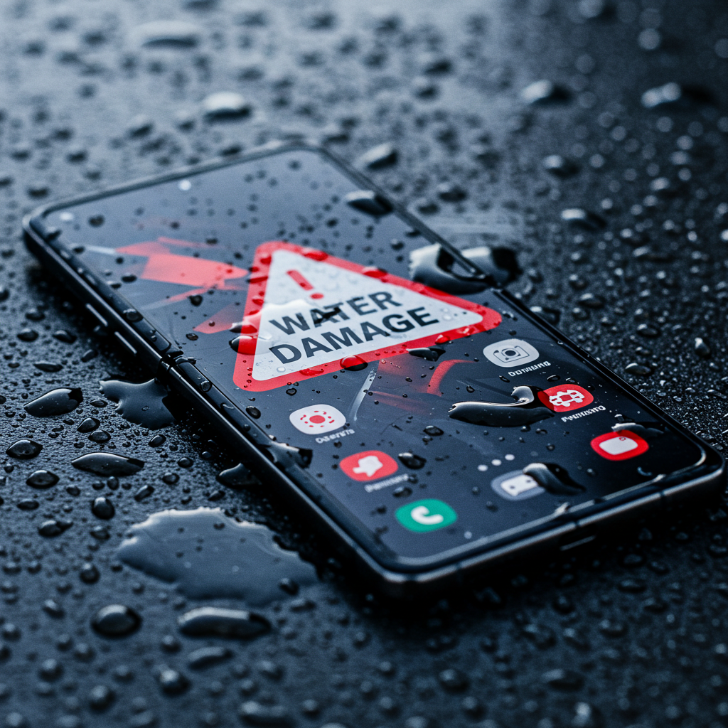 핸드폰 침수 전원 안켜짐