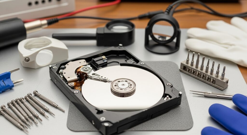 컴퓨터 하드 디스크 수리