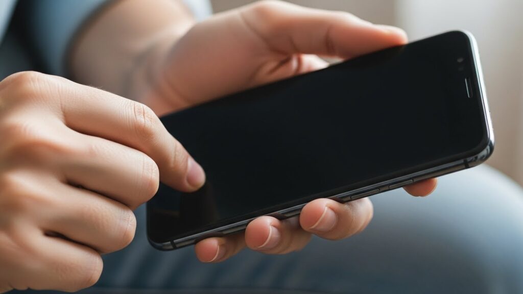 핸드폰이 안켜져요