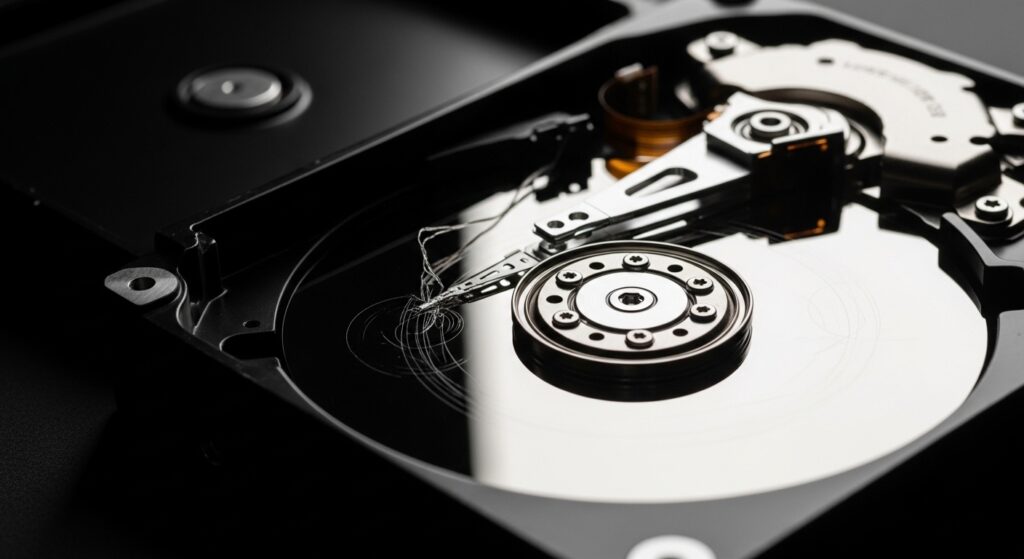 외장하드 스크래치