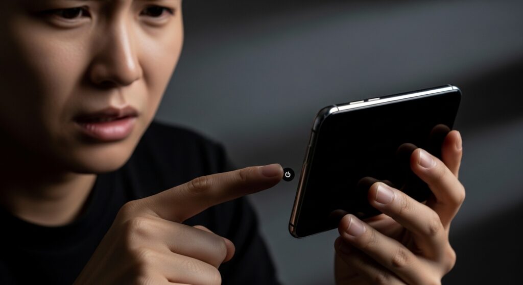 핸드폰이 갑자기 안켜져요